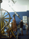 Prohldka dalekohledu v Nrodnm technickm muzeu